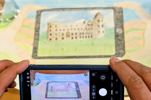 Zeichne die Wewelsburg